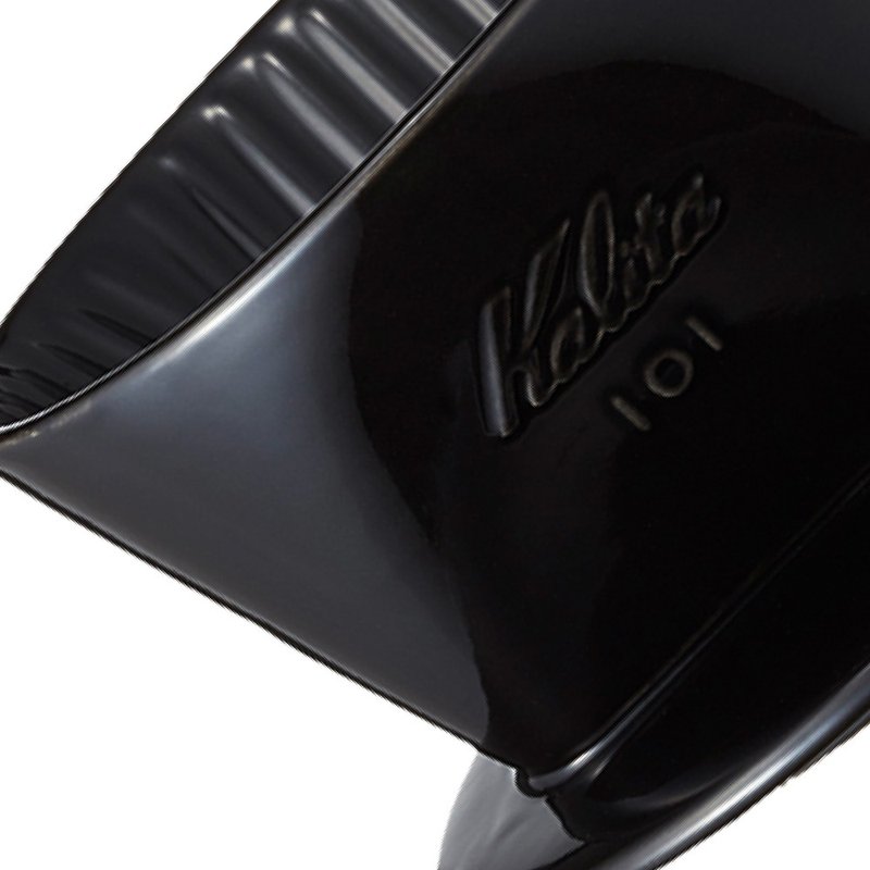 【日本】Kalita│101系列 傳統陶製三孔濾杯 (時尚黑) - 其他 - 其他材質 黑色