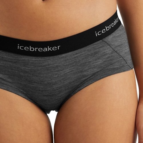 【icebreaker】Women's Sprite Boxer Briefs-BF150-Grey