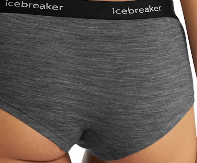 icebreaker】Women's Sprite Boxer Briefs-BF150-Grey - Shop planedo