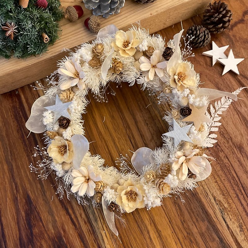 Angel white wreath