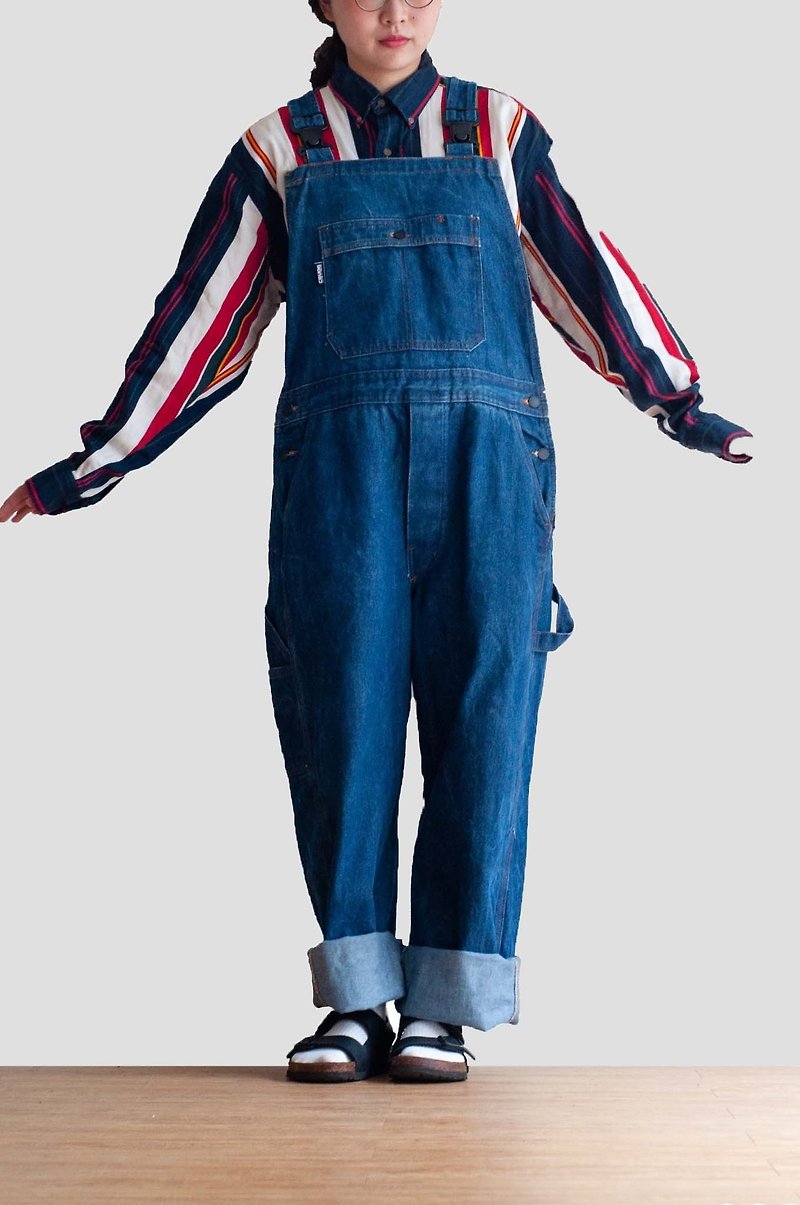 Wear it for you / vintage single product matching / 188 - Overalls & Jumpsuits - Cotton & Hemp Multicolor