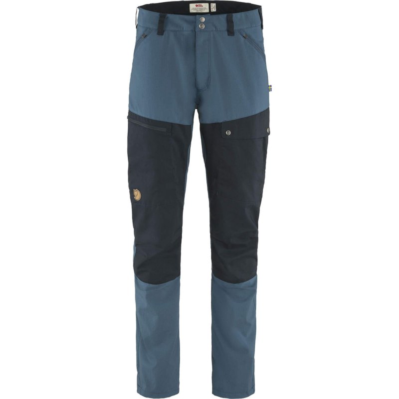 【Fjallraven】Abisko Midsummer Trousers 長褲 男 靛藍/暗深藍 - 男運動褲/機能褲 - 其他材質 綠色