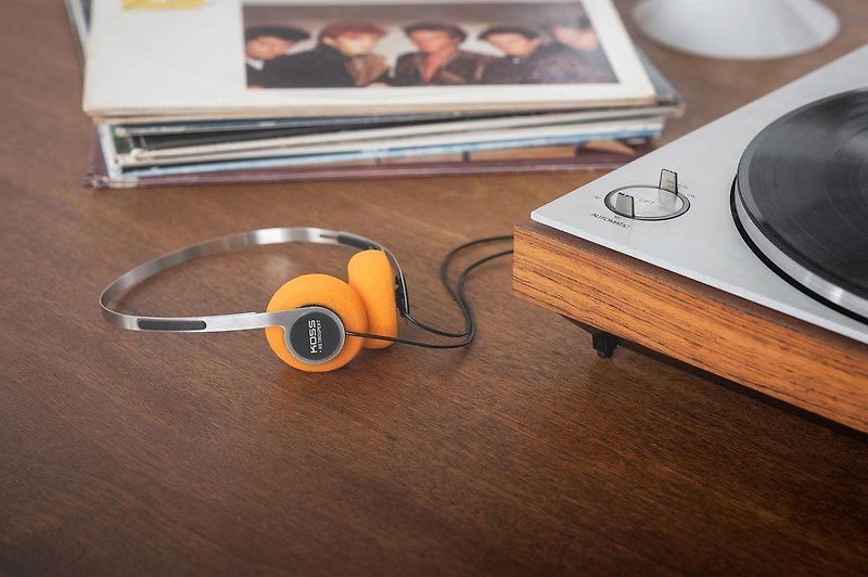 KOSS X RETROSPEKT P/21 HEADPHONES - Headphones & Earbuds - Other Metals Orange