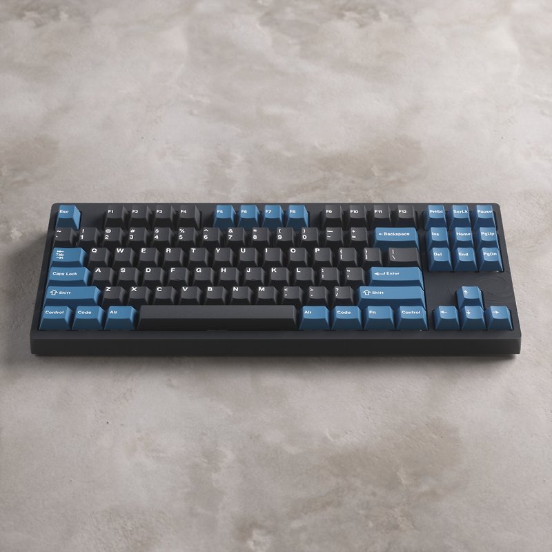 【Vortex】Multix Winter TKL 87% Wired mechanical keyboard(Cherry MX/Gateron G Pro) - Computer Accessories - Plastic Blue