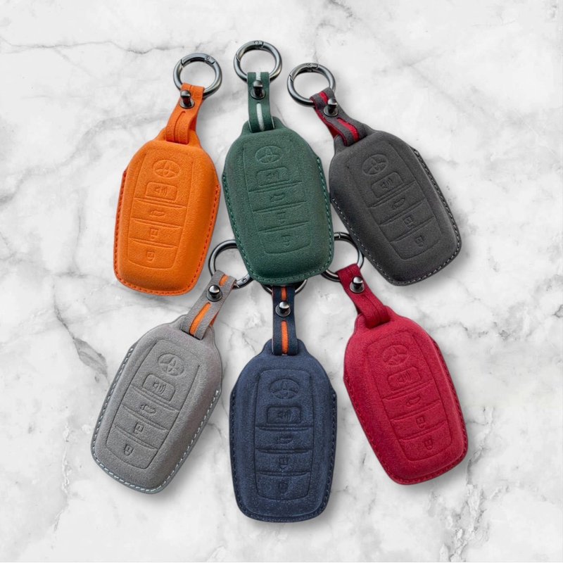 豐田 Toyota land cruiser Camry9 bz4x hilux CC 鑰匙包 鑰匙圈 - 鑰匙圈/鑰匙包 - 真皮 