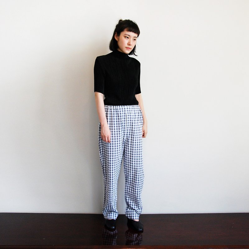 Ancient checkered trousers - Women's Pants - Other Materials 