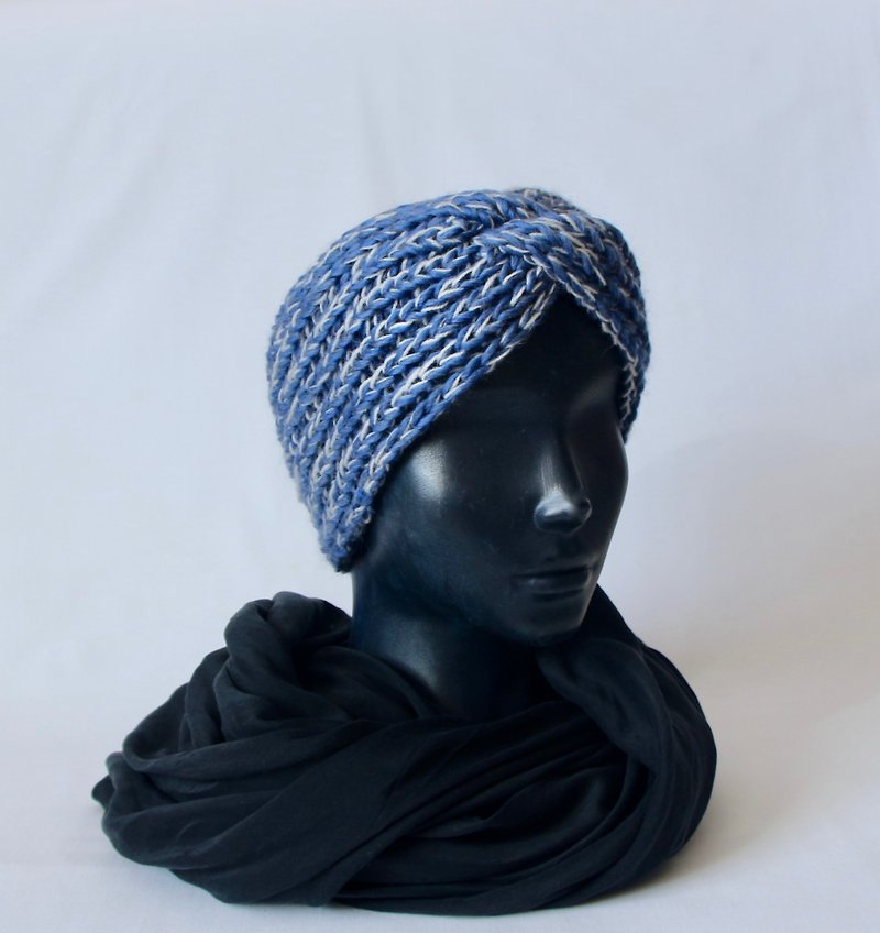 Knitted women&#x27;s headband, Warm headband, Handmade ear warmer