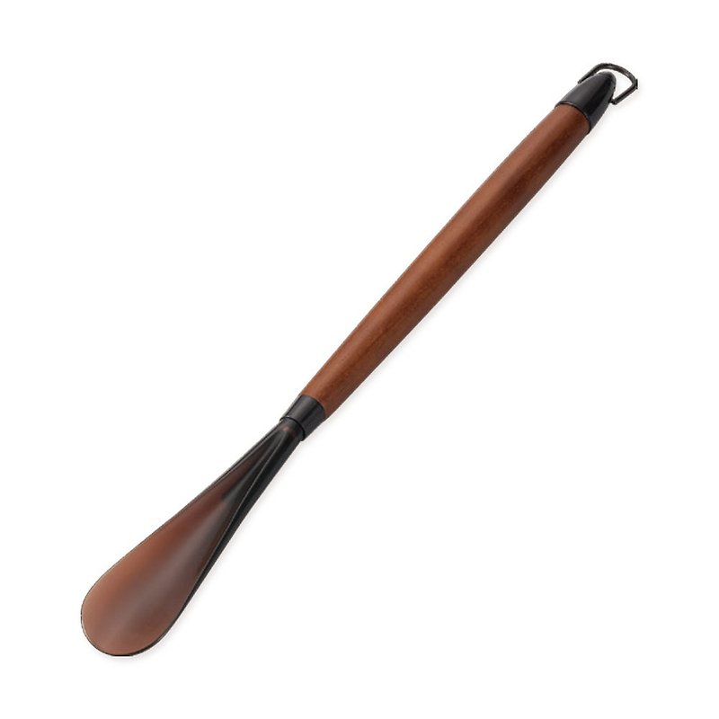 Natural wooden handle shoehorn / handle length 47cm Made in Japan - อื่นๆ - ไม้ สีนำ้ตาล