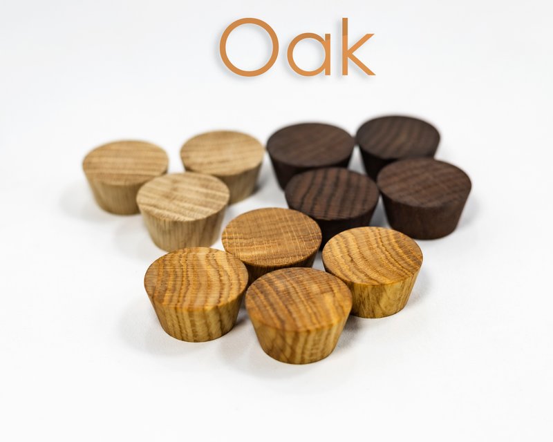 Oakwood furniture knobs pulls. Handles drawers pulls for cabinet, dresser - เฟอร์นิเจอร์อื่น ๆ - ไม้ ขาว