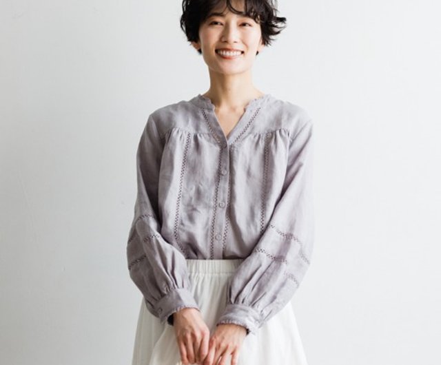 リネンはしごレースブラウス URBAN RESEARCH DOORS tシャツ リネンハシゴレースブラウス