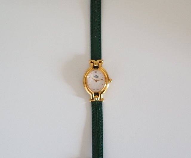 FENDI Chameleon Watch, 5 colors, changeable strap, vintage