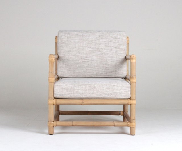 Bamboo loveseat online indoor