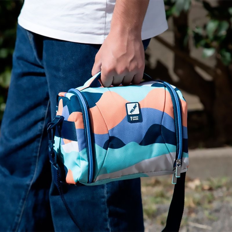 Essential for a picnic_Insulated cold bag (large)_Color Palette Series_Blue - ชุดเดินป่า - เส้นใยสังเคราะห์ สีน้ำเงิน