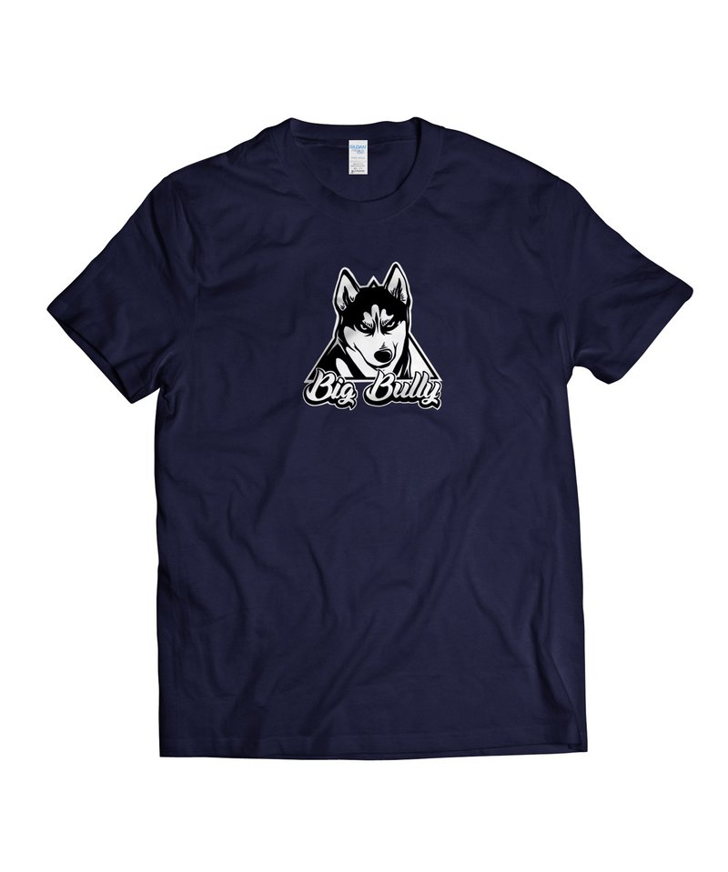 大惡霸-T-shirt 白/黑/灰/藏青 - 男 T 恤 - 棉．麻 多色