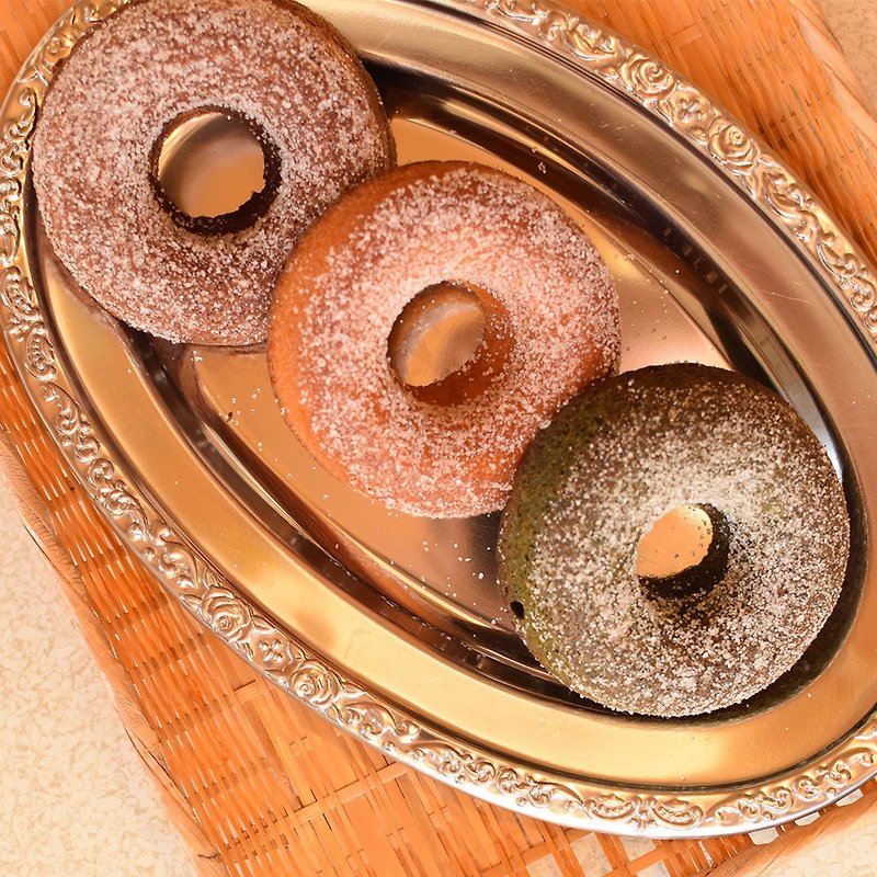[Six Boxes Free Shipping Series] Hanging Sand Donuts - 6 pieces, no burden on gift giving - Cake & Desserts - Paper Orange