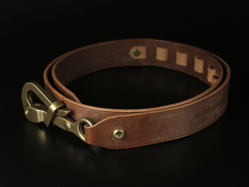HEYOU Handmade - Sailor Belt - Belts - Genuine Leather Brown