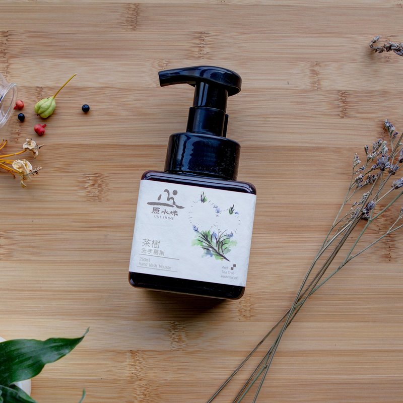 【Original Water Flavor UNESHINE】Tea Tree Essential Oil Hand Wash Mousse 250ml - Hand Soaps & Sanitzers - Other Materials 