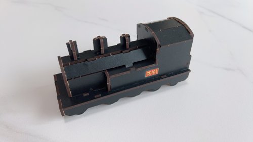 創翊家 黑頭火車 組裝材料包 DIY組裝 交通模型 火車模型