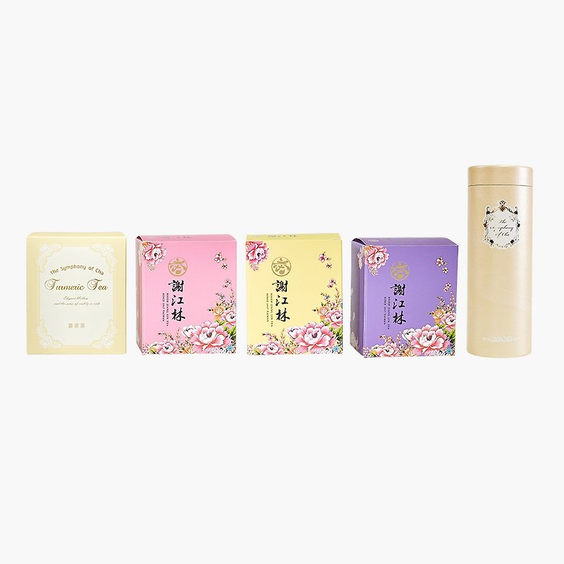 【謝江林茶莊】早春專案四款茶包組 - 茶葉/漢方茶/水果茶 - 其他材質 