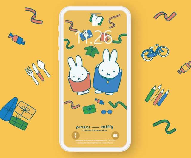 Pinkoi Miffy 限定 スマホ用壁紙 ショップ Pinkoi Japan Pinkoi