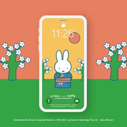 Pinkoi X Miffy Limited Smartphone Wallpaper Shop Pinkoi Japan Pinkoi