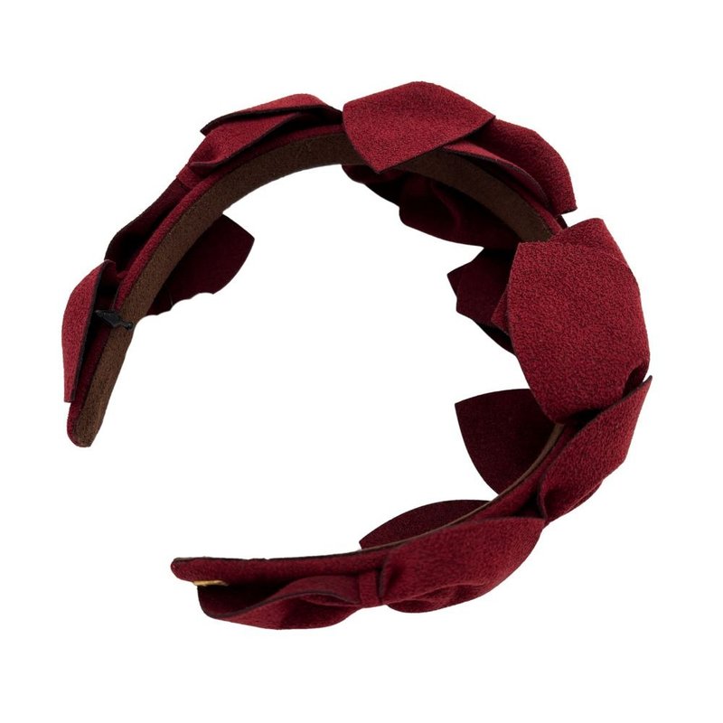 COMPLEX BIZ 可愛俏皮紅色花朵 - 髮夾/髮圈 - 其他材質 紅色