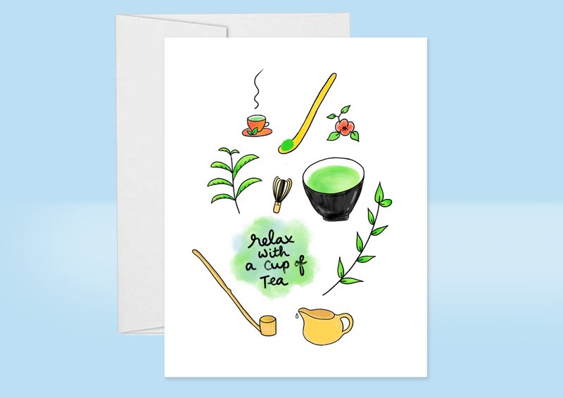 萬用卡片 賀卡 - 卡片/明信片 - 紙 