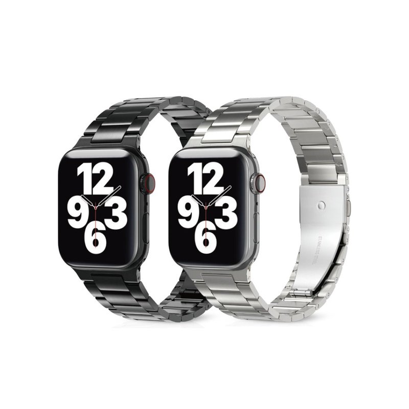 PATCHWORKS Apple Watch 不鏽鋼錶帶 42/44mm專用 - 錶帶 - 貴金屬 多色