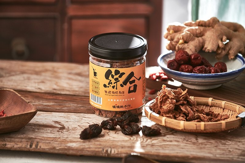 昇恆昌國際航空版 230g (黑糖、綜合、紅棗 任選２罐399元) - 茶葉/茶包/水果茶 - 其他材質 橘色