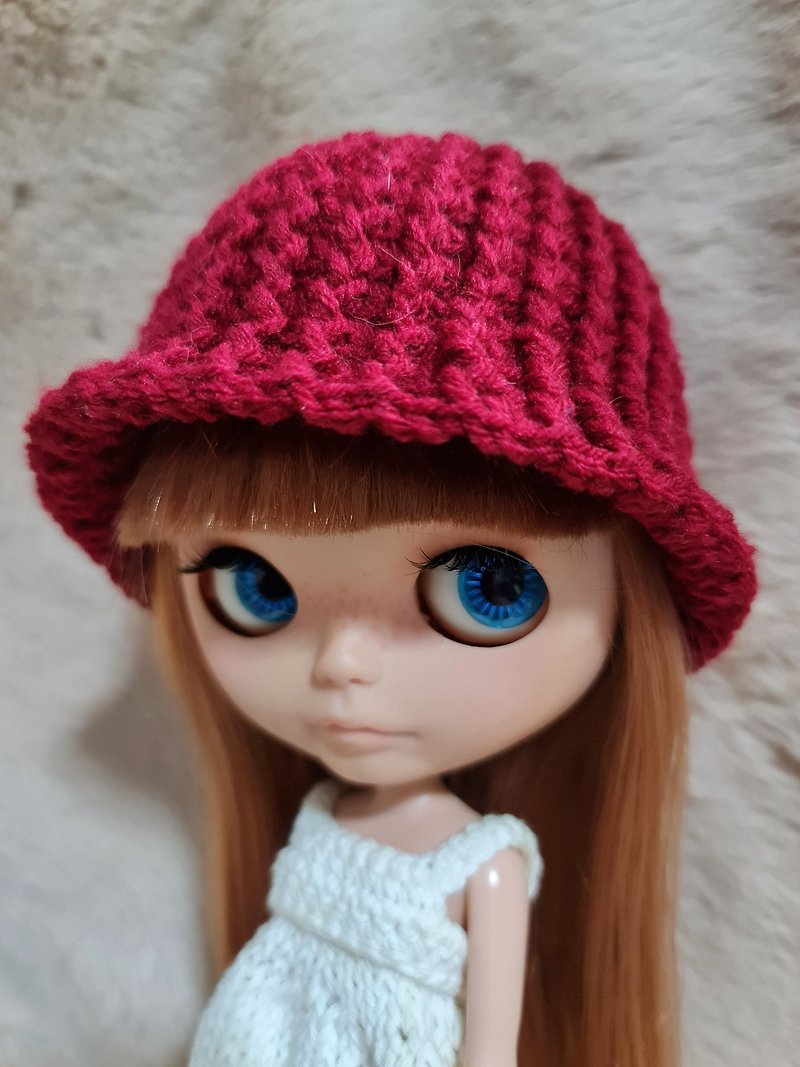 Crochet blythe hat - Other - Polyester Red