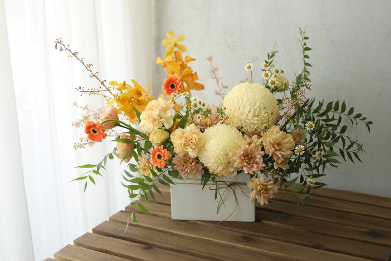 耀虎澄金 新年鮮花禮 / 花藝課程 / 體驗課程 新春 虎年 - 盆栽/花藝 - 植物．花 