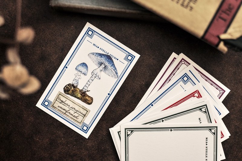 Poker Memo Pad- Letterpress / 撲克便籤-活版印刷 - 便條紙/便利貼 - 紙 多色