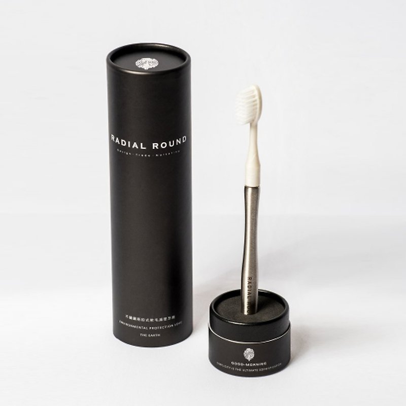 RadialRound toothbrush-  handle*1, brush*1 (304 stainless steel)