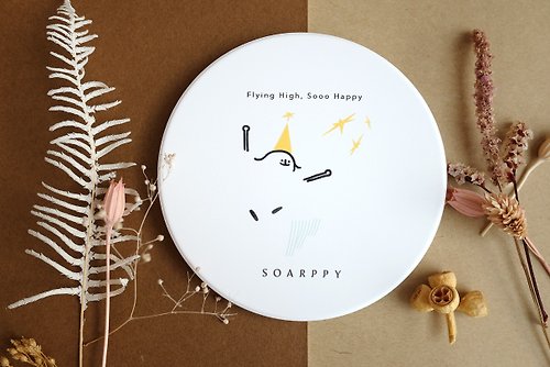 Soarppy - Flying high, Sooo happy! 甯精靈的溫暖光芒魔法鶯歌陶瓷吸水杯墊