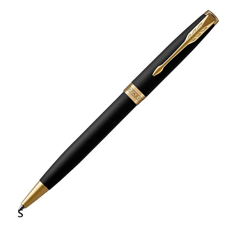 PARKER 新卓爾系列 原子筆 霧黑金夾 - 原子筆/中性筆 - 其他金屬 黑色