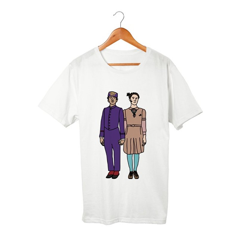 Zero & Agatha T-shirt - เสื้อยืดผู้ชาย - ผ้าฝ้าย/ผ้าลินิน 