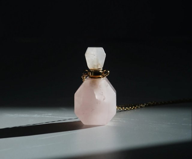 魔法のボトル宝石香水ボトル ペンダント ネックレス - ショップ 