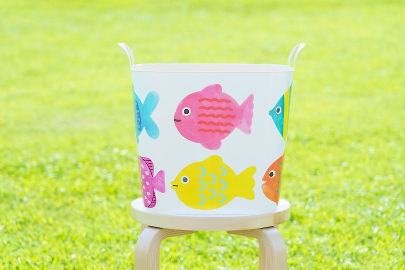 Japan Stacksto X AIUEO Joint Storage Basket (Rainbow Fish)
