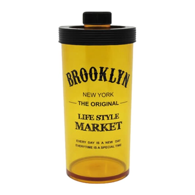 Brooklyn Tumbler 500ml Bottle Jar Picnic Kids Lunch Office Kids Camping Japan - ชุดเดินป่า - พลาสติก สีนำ้ตาล