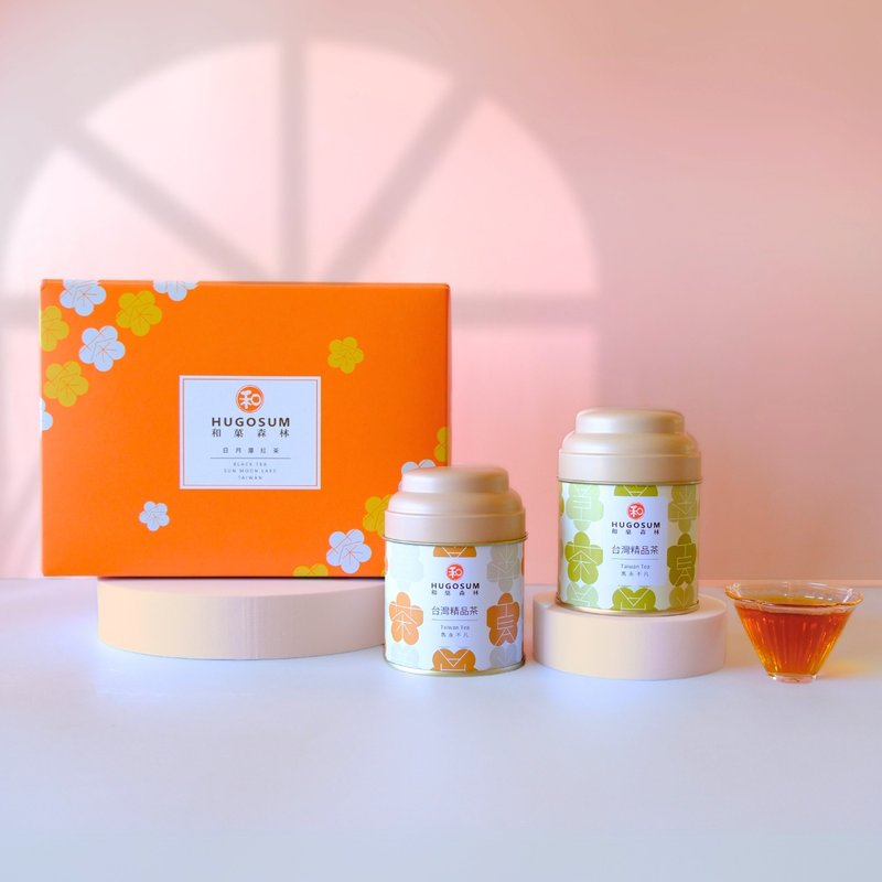 【好茶禮盒】台灣日月潭紅茶小二紅禮盒-珞/玉(30G*2) - 茶葉/茶包/水果茶 - 紙 多色