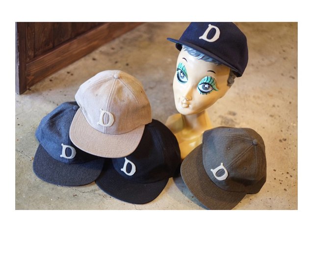 HWDog&Co.Baseball Cap six-piece handmade baseball cap (brown)