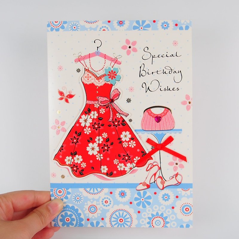 Present all the best wishes [FS handmade card] - Cards & Postcards - Paper Red