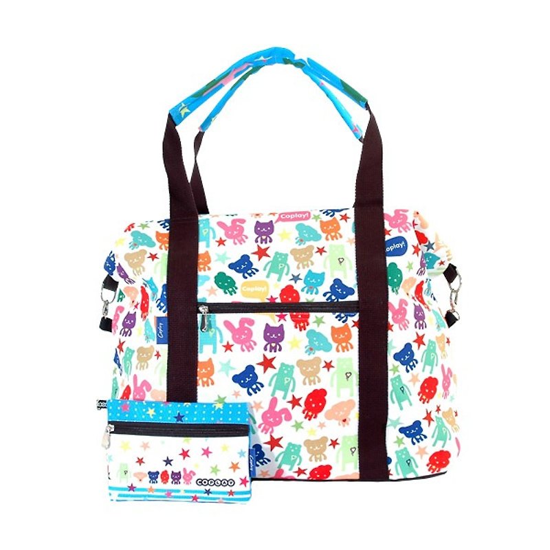 COPLAY  travel bag-changing (white) - Messenger Bags & Sling Bags - Waterproof Material Multicolor