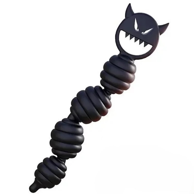 Leten 狂野小惡魔 後庭拉珠棒 - 情趣用品 - 矽膠 多色