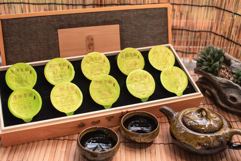 Mijing Dayuling 85K vacuum capsule pine wood gift box (with souvenir bag) - ชา - ไม้ 