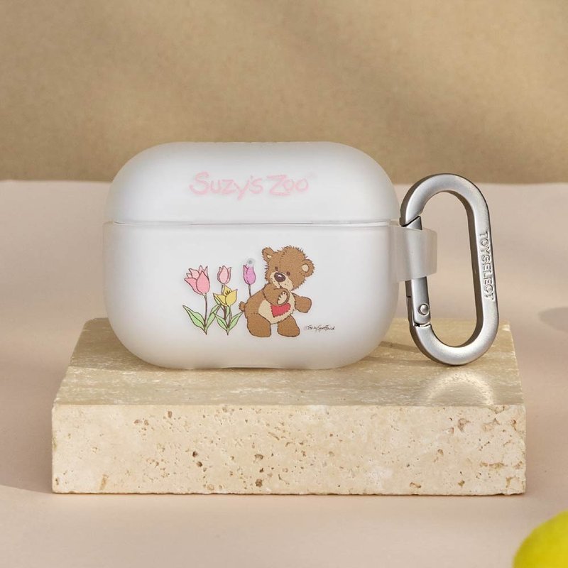 Suzy's Zoo 花現驚喜強悍防摔AirPods保護套 - AirPods/耳機保護套 - 塑膠 多色