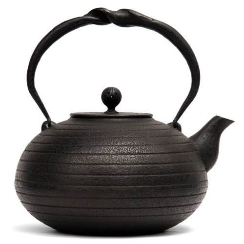 Specializing in Nambu Ironware 紅蓮堂 葛卷元作 南部鐵器 鐵瓶 鐵壺 碩果累累 環形圖案 1.5L