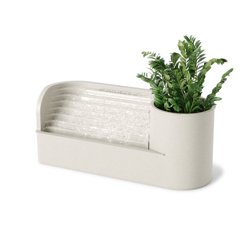 Stream 桌面流水噴泉擺件 (白色) - 盆栽/植栽 - 其他材質 