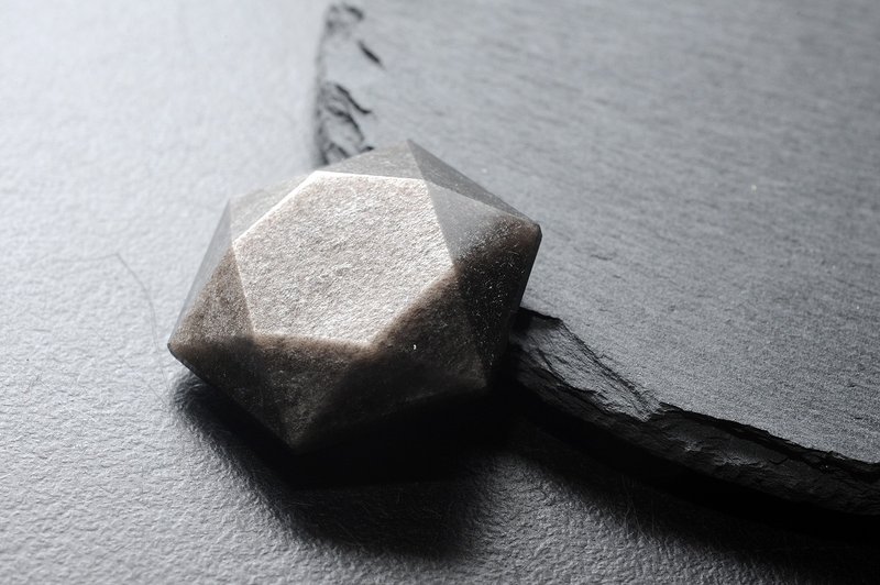 銀曜石大衛星 開運/招財/防小人 - 項鍊 - 半寶石 