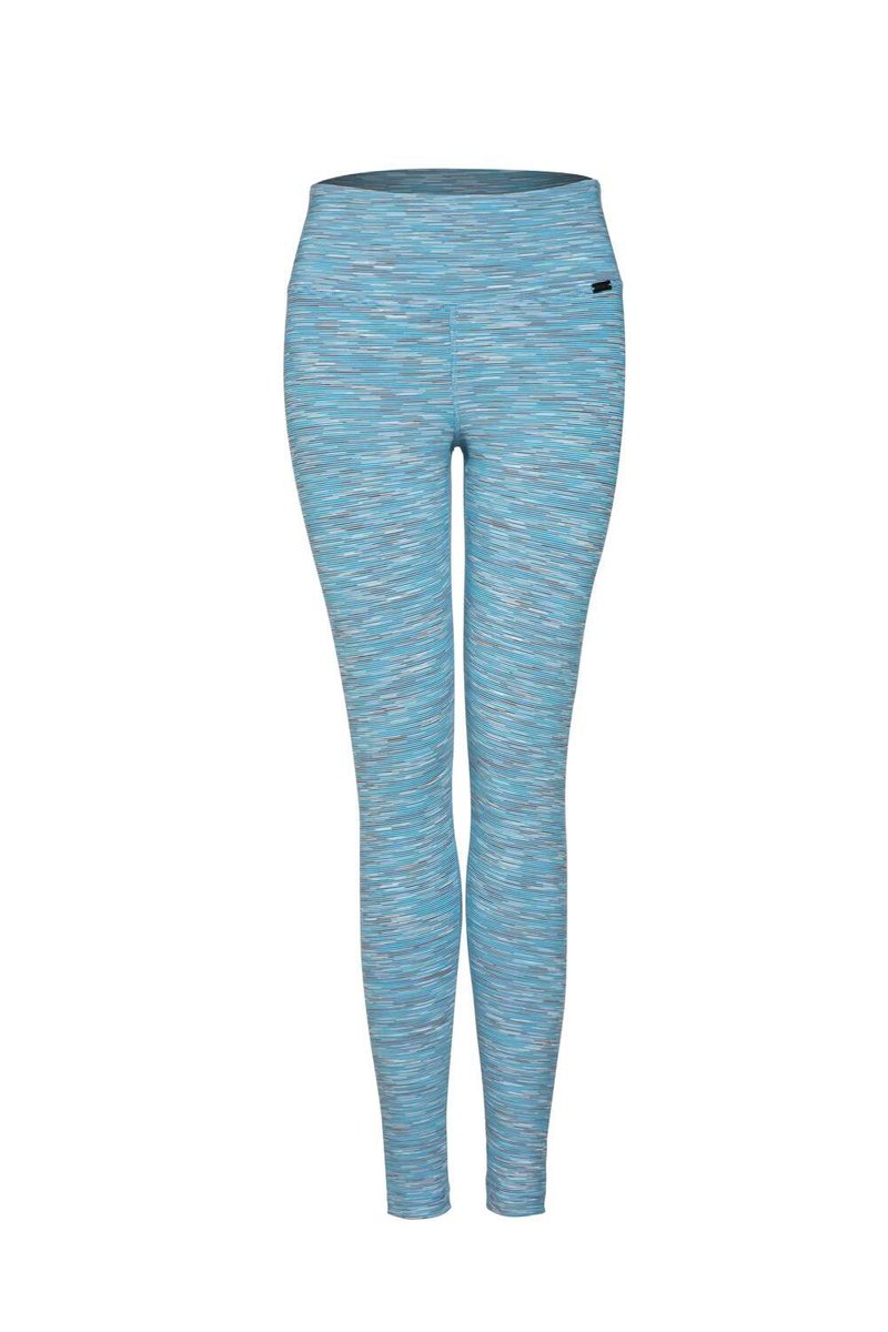 Lucky Leggings Heathered - 瑜珈服/瑜珈褲 - 其他人造纖維 黃色